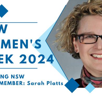 NSW Women's Week: Sarah Platts
